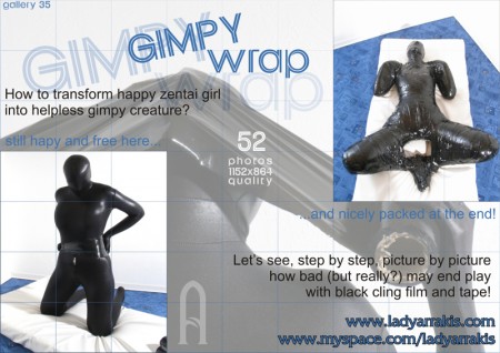 Lady Arrakis - Gimpywrap Extreme Mummification Experience Lady Arrakis - Gimpywrap Extreme Mummification Experience