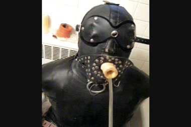 Bound To Swallow In The Bathroom