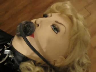 Shemale Masked Fetish Doll Toying  Masturbation