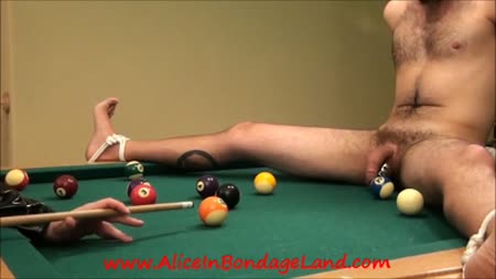 Bruised Balls Spread Eagle Cbt Pt 2 How To Win At Pool Femdom - How to win at pool - part 2
spread across the pool table cbt


i want my submissive to feel as exposed and vulnerable as possible... What better way to do that, then to tie him spread-eagle out across the pool table?

now his testicles practically beg for cbt. What an irresistible target!

quickly I dispense with the cue-ball entirely and shoot directly into his helplessly exposed groin, bouncing them off his nuts relentlessly. This will teach him to beat me at pool!

it also gives me the encouragement I need to improve my own table skills! Cbt is a great motivator for dommes and subs alike!


for more authentic femdom movies and lifestyle adventures, join me at http://****aliceinbondageland****