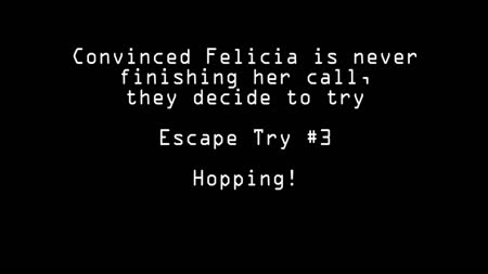 Adventures of Felicia & her BFFs - Escape Practice Chapter 2 Nude Hopping Adventures of Felicia & her BFFs - Escape Practice Chapter 2 Nude Hopping